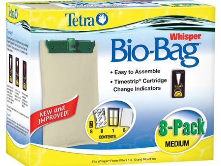 TETRA - Whisper Bio-Bag Cartridge Unassembled Medium - 8 Pack Fashion