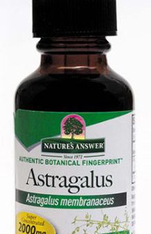 NATURE S ANSWER - Astragalus Root Extract - 1 fl. oz. (30 ml) Fashion