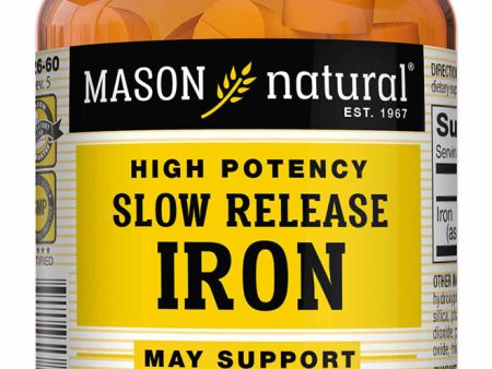 MASON - Slow Release Iron - 60 Tablets For Discount