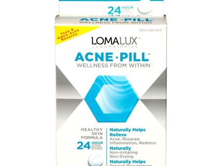 LOMA LUX - Acne Pill, Healthy Skin Formula - 60 Quick Dissolve Tablets on Sale