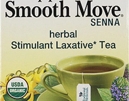 TRADITIONAL MEDICINALS - Organic Smooth Move Peppermint - 6 x 16 Tea Bags For Cheap