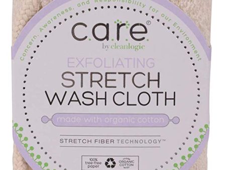 CLEANLOGIC - C.A.R.E. Exfoliating Stretch Wash Cloth - 1 Count Online Sale