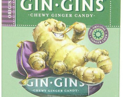 GINGER PEOPLE - Gin Gins Original Chewy Ginger Candy - 12 x 4.5 oz. Bags Fashion