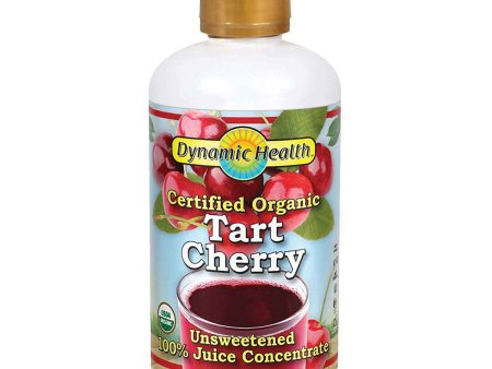 DYNAMIC HEALTH - Tart Cherry 100% Juice Concentrate, Unsweetened - 32 fl. oz. (946 ml) Online Sale