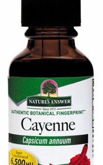 NATURE S ANSWER - Cayenne Fruit Extract - 1 fl. oz. (30 ml) Online Hot Sale