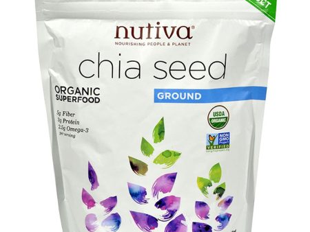 NUTIVA - Organic Milled Chia Seeds - 12 oz. (355 g) Cheap