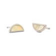 One Half Studs   Honey Mother of Pearl Cheap