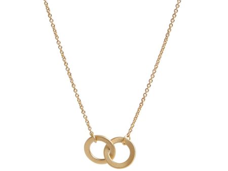 <!--NK622-->two love knots necklace on Sale