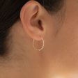 <!--ER730-->loop hoop earrings Fashion