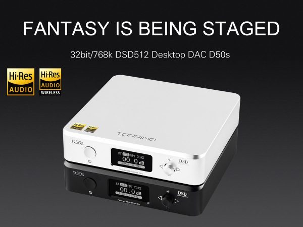 TOPPING D50s DAC (Apos Certified) Online Hot Sale