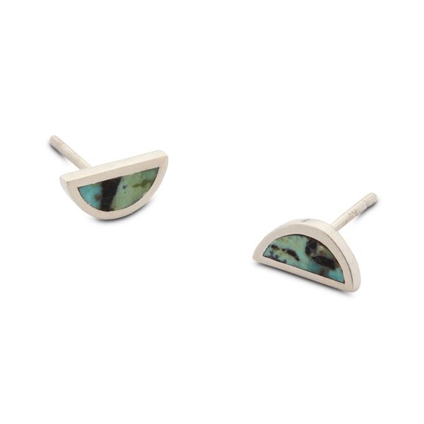 One Half Studs   Blackjack Turquoise Cheap