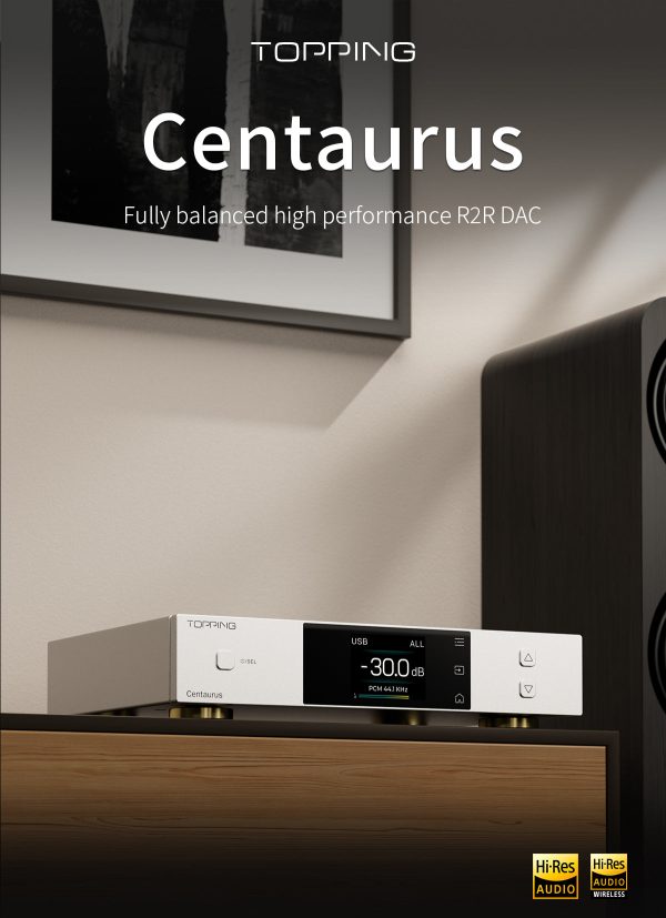 TOPPING Centaurus Fully-balanced R2R DAC For Sale