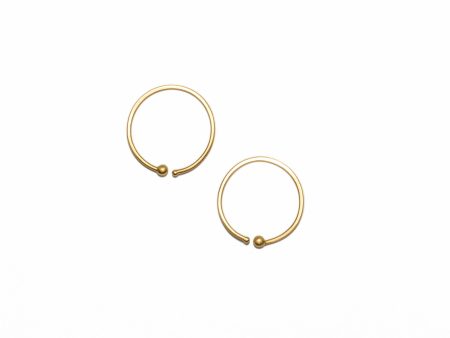 <!--ER730-->loop hoop earrings Fashion