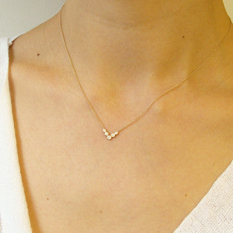 <!--NK866dia-->lovebird flock diamond necklace Sale