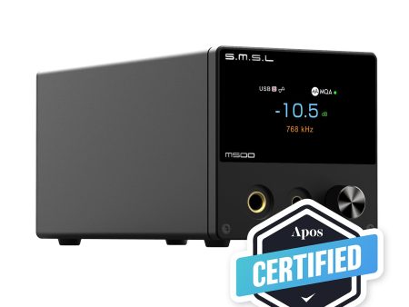 SMSL M500 MkIII Bluetooth DAC  Amp (Apos Certified) Hot on Sale