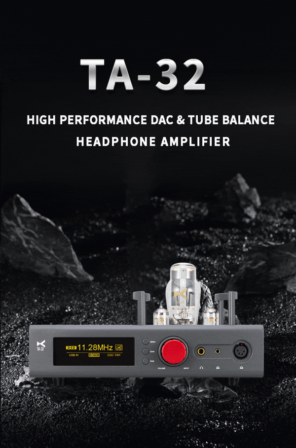 xDuoo TA-32 High-performance DAC & Balanced Tube Class-A Headphone Amplifier Discount