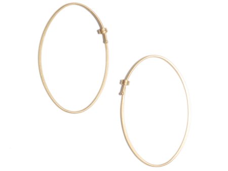 <!--ER614-->small oval dainty hoop earrings on Sale