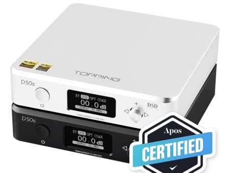 TOPPING D50s DAC (Apos Certified) Online Hot Sale