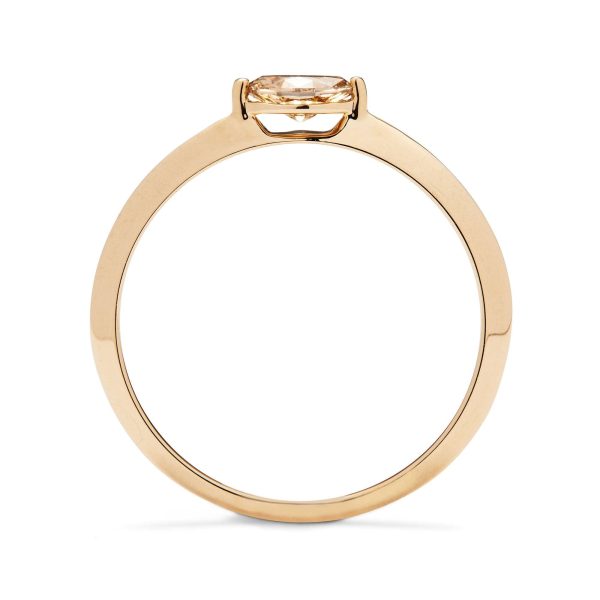 Flora Champagne Diamond Ring Online Hot Sale