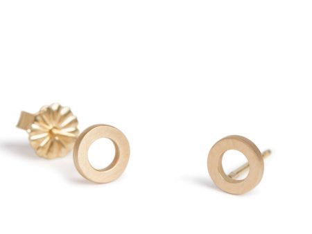 <!--ER655--> circle edgy studs Online Sale