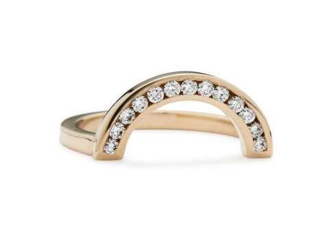 Petite Rainbow Ring   Diamonds Hot on Sale