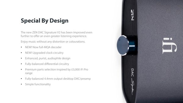 iFi ZEN DAC Signature V2 (Apos Certified) Online Sale