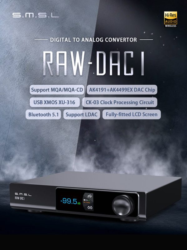 SMSL RAW-DAC 1 For Discount