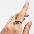 One Half Ring   Matrix Boulder Opal For Discount