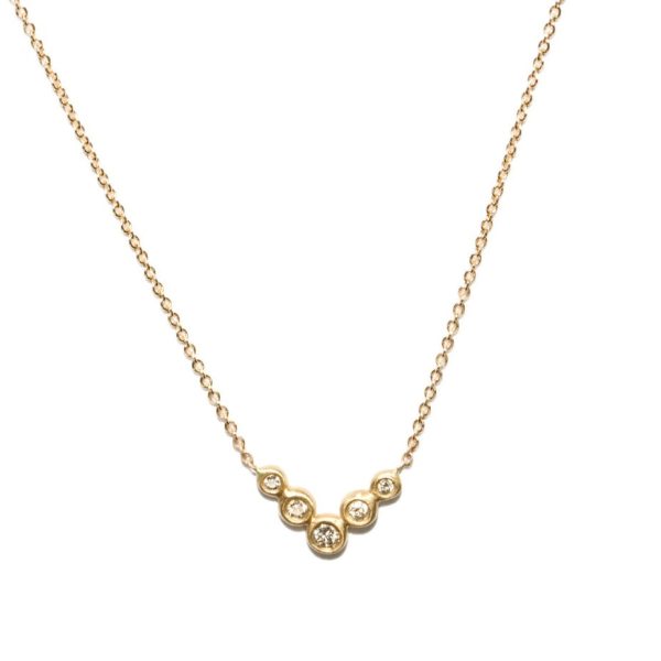 <!--NK866dia-->lovebird flock diamond necklace Sale