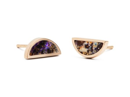 One Half Studs   Matrix Boulder Opal For Discount