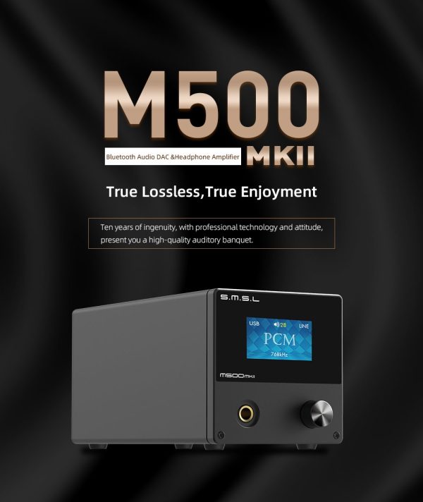 SMSL M500 Mk2 Bluetooth DAC  Amp (Apos Certified) Online