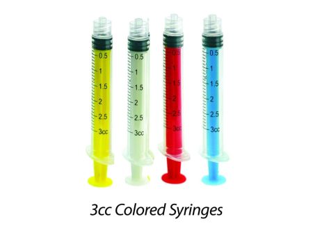 Colored Luer Lock Syringes For Cheap