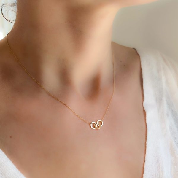 <!--NK623--> three love knots necklace Online