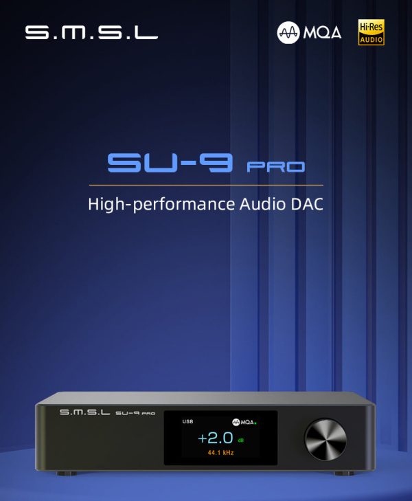 SMSL SU-9 Pro MQA Desktop DAC (Apos Certified) For Sale