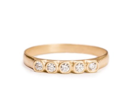 <!--RG521 dia-->five stone bridge ring Online Hot Sale