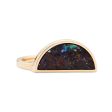 One Half Ring   Matrix Boulder Opal For Discount