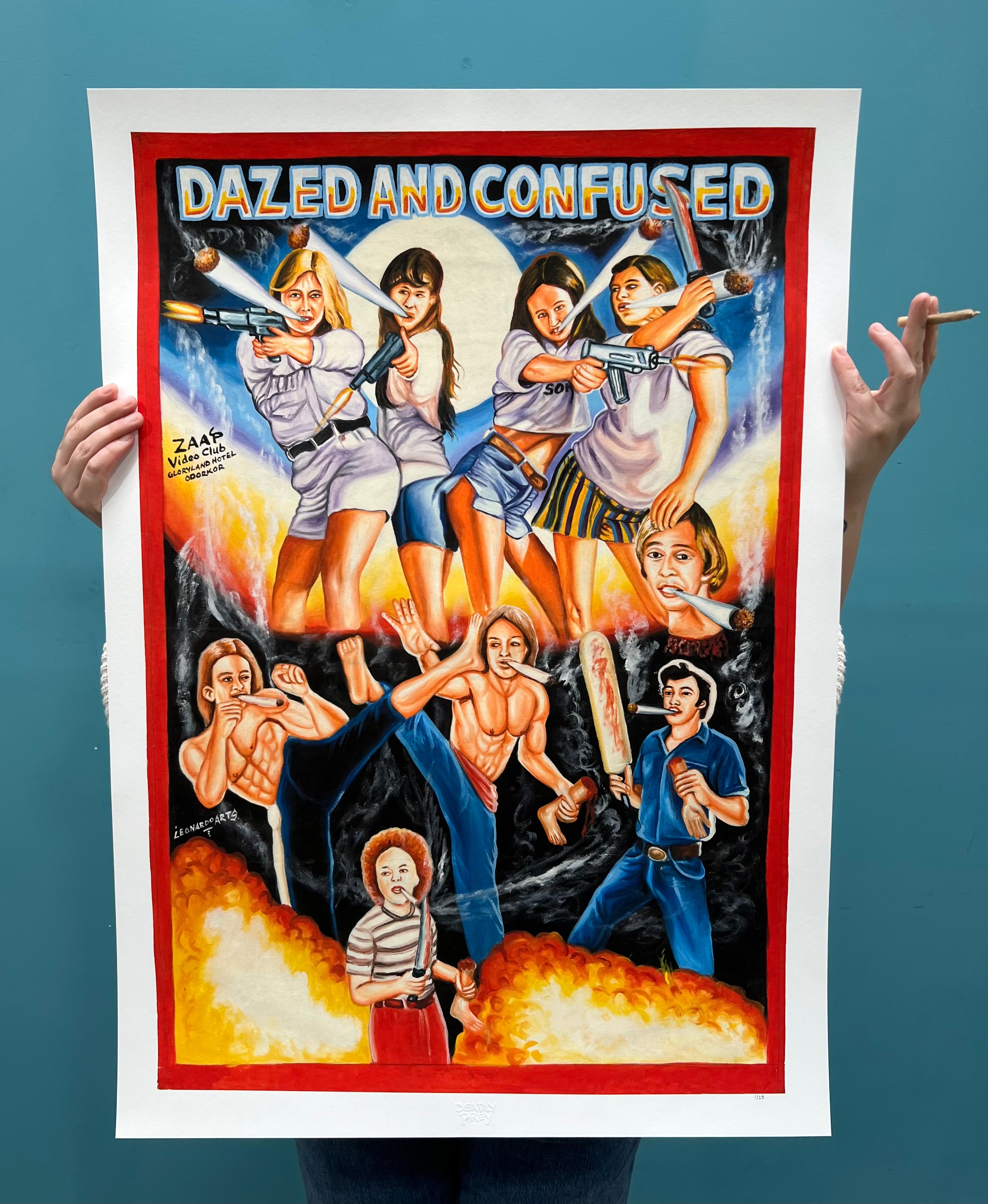 Dazed and Confused - Limited Edition Archival Giclée Print from Static Medium by Leonardo Fashion