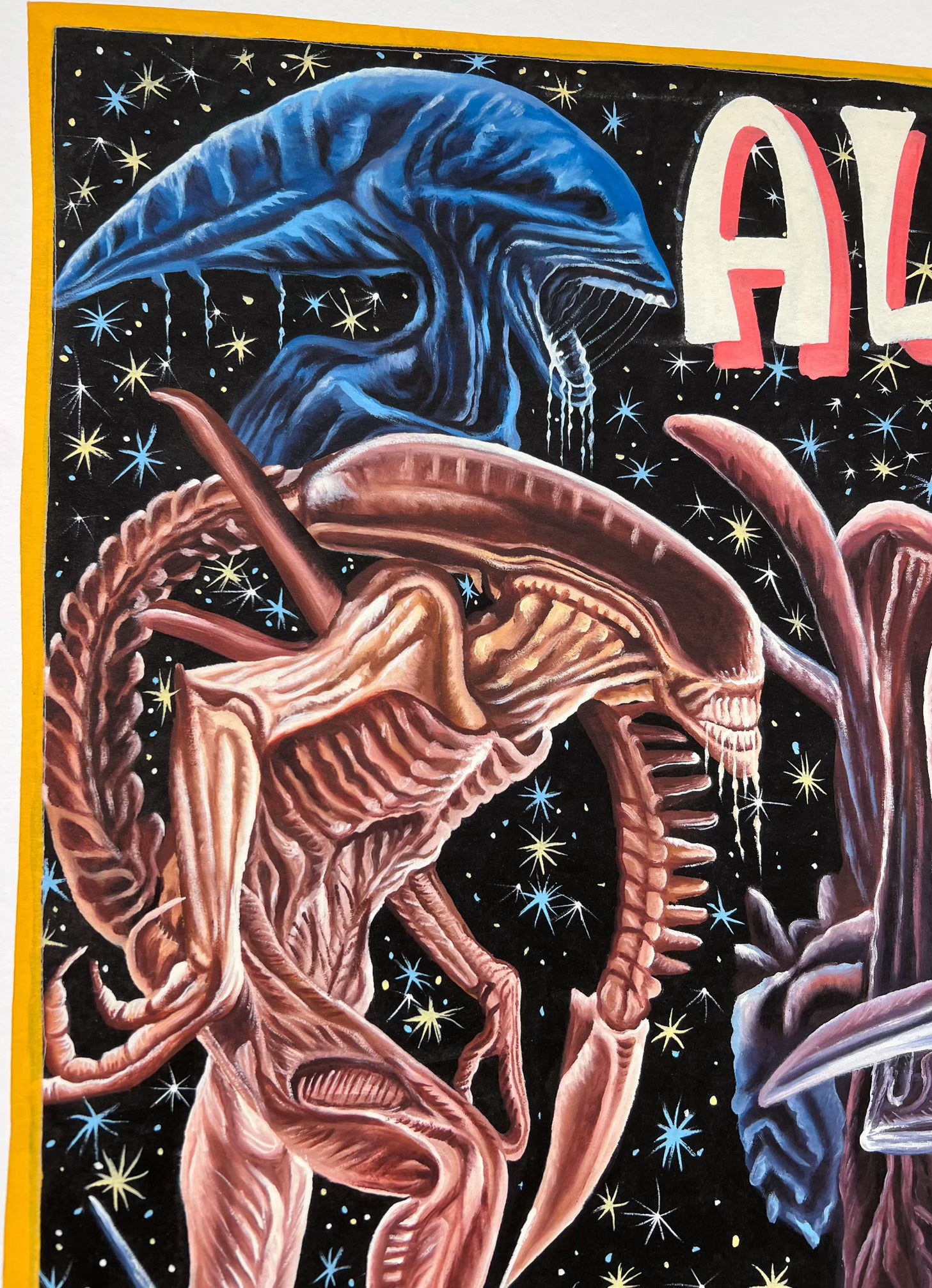 Alien - Archival Giclée Print from Static Medium by Magasco (Artist’s Proof) For Sale