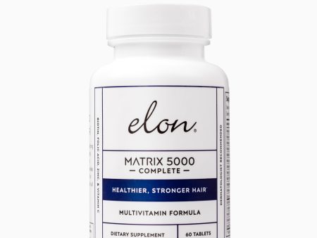 Elon Matrix 5000 Complete Multivitamin for Healthier & Stronger Hair For Discount