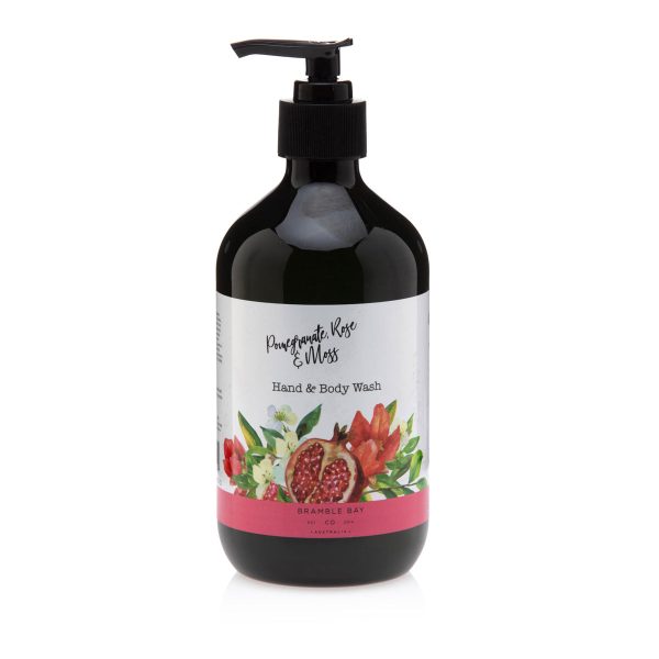 Hand & Body Wash Pomegranate, Rose & Moss 500ml For Discount