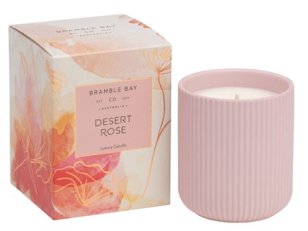 Desert Rose Ceramic Candle Online