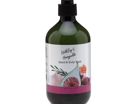 Hand & Body Wash Wild Fig & Honeysuckle 500ml For Cheap