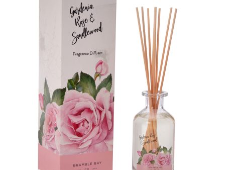 B&B Luxury Diffuser Gardenia, Rose & Sandlewood 170ml Diffuser For Sale