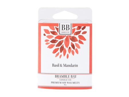 Basil and Mandarin Wax Melt Discount