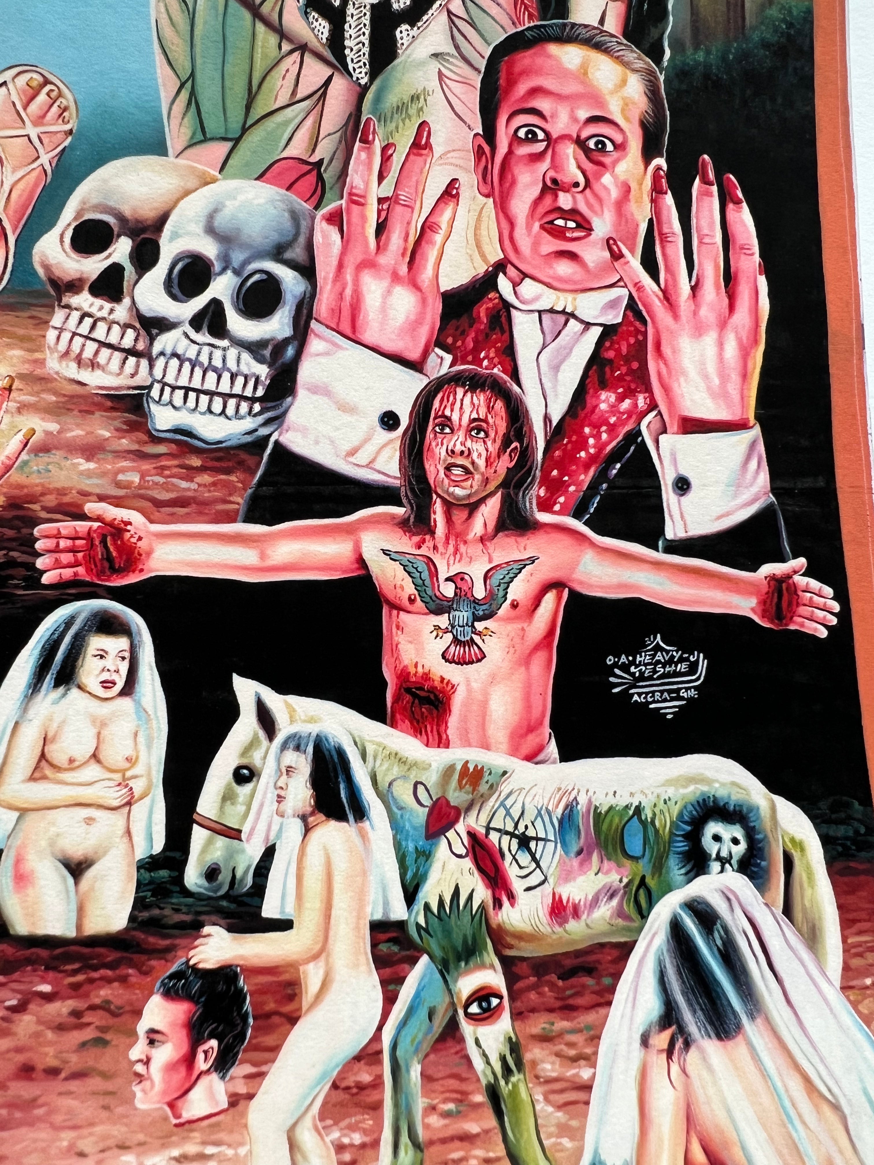 Santa Sangre - Limited Edition Archival Giclée Print from Static Medium by Heavy J Sale