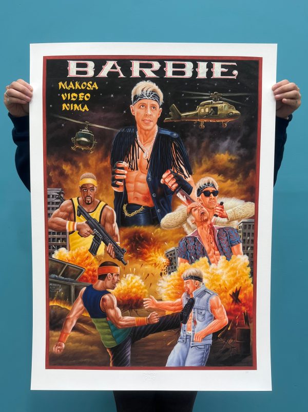 Barbie - Limited Edition Archival Giclée Print from Static Medium by Mr. Nana Agyq Discount