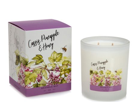 B&B Luxury Candle Cassis, Pineapple & Honey 300gm For Sale