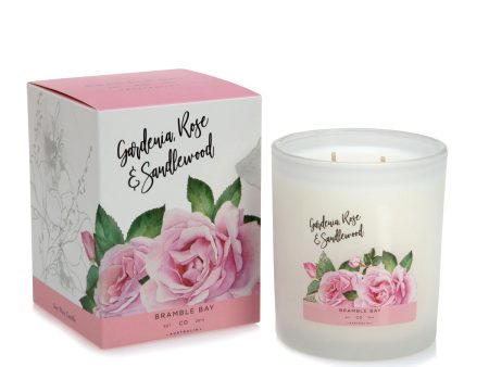 B&B Luxury Candle Gardenia, Rose & Sandlewood 300gm Online Hot Sale