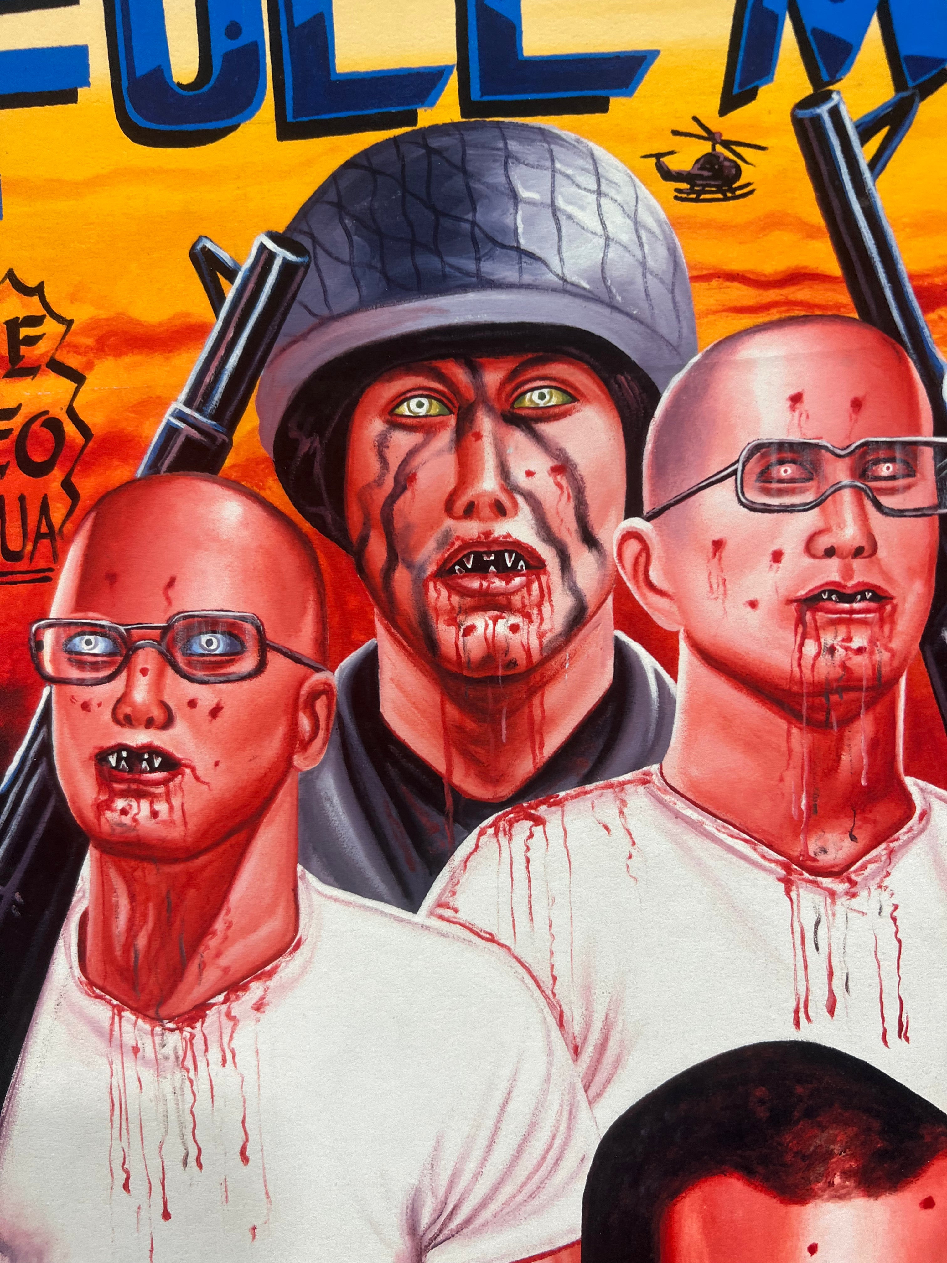 Full Metal Jacket - Limited Edition Archival Giclée Print from Static Medium by Salvation Online